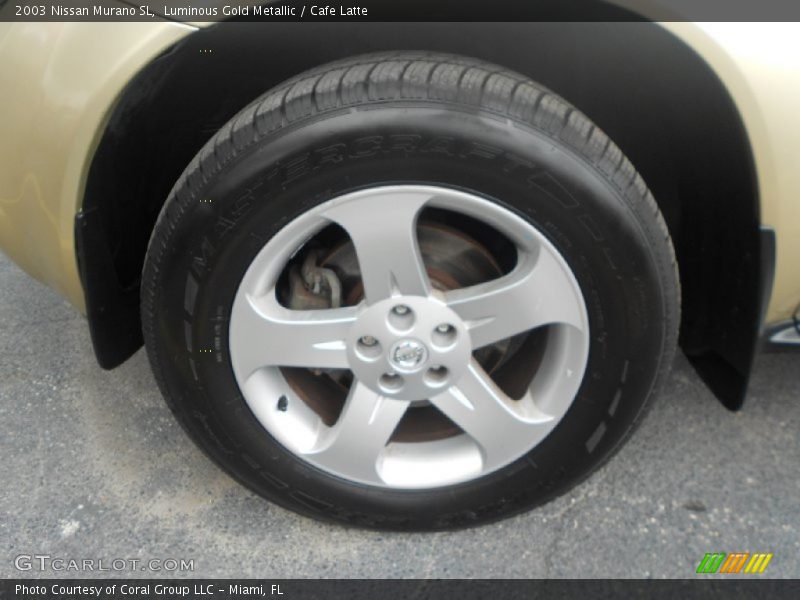 Luminous Gold Metallic / Cafe Latte 2003 Nissan Murano SL