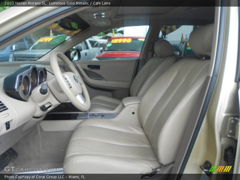 Luminous Gold Metallic / Cafe Latte 2003 Nissan Murano SL