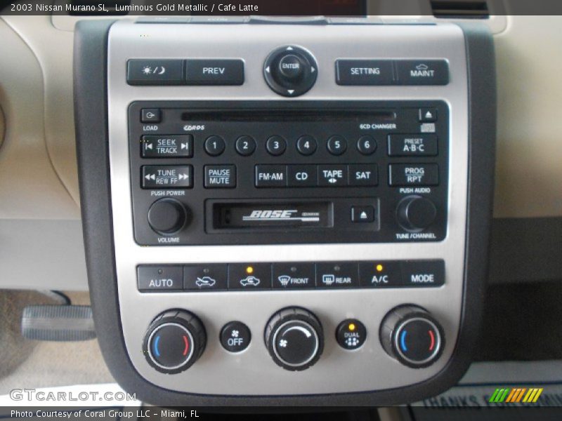 Luminous Gold Metallic / Cafe Latte 2003 Nissan Murano SL