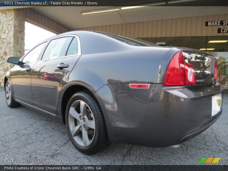 Taupe Gray Metallic / Ebony 2011 Chevrolet Malibu LT