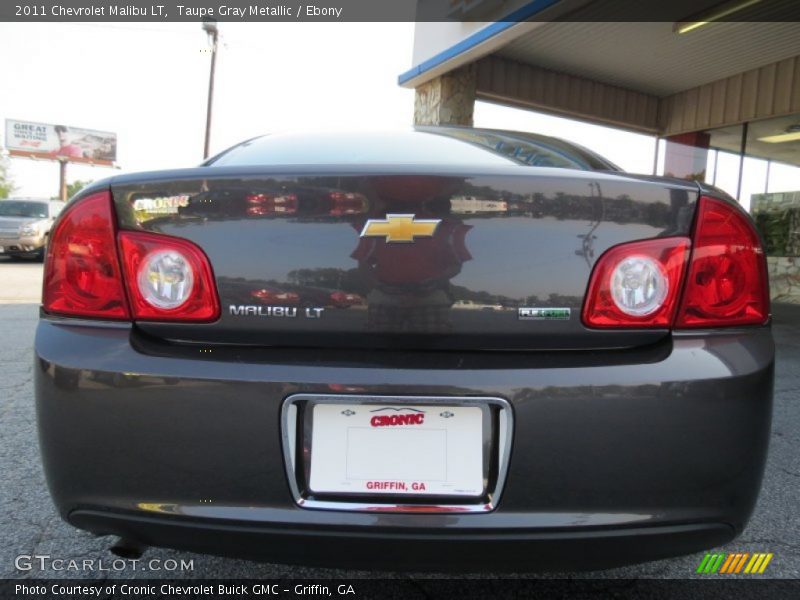 Taupe Gray Metallic / Ebony 2011 Chevrolet Malibu LT