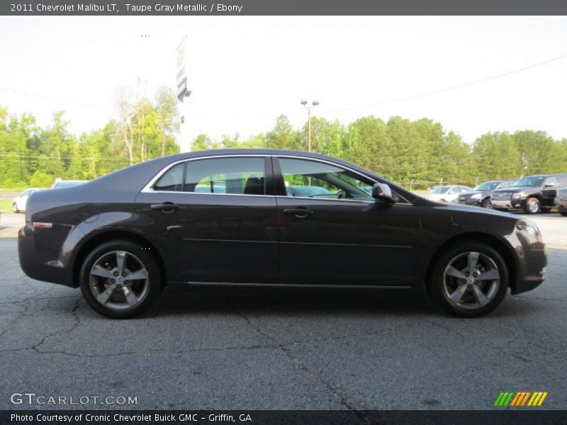 Taupe Gray Metallic / Ebony 2011 Chevrolet Malibu LT