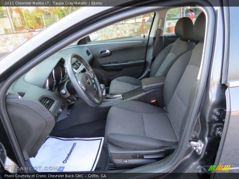 Taupe Gray Metallic / Ebony 2011 Chevrolet Malibu LT