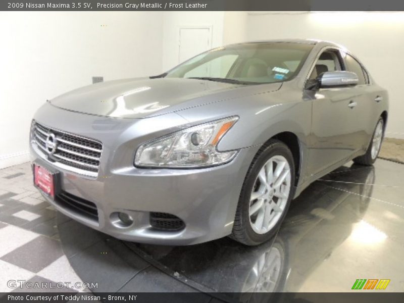 Precision Gray Metallic / Frost Leather 2009 Nissan Maxima 3.5 SV