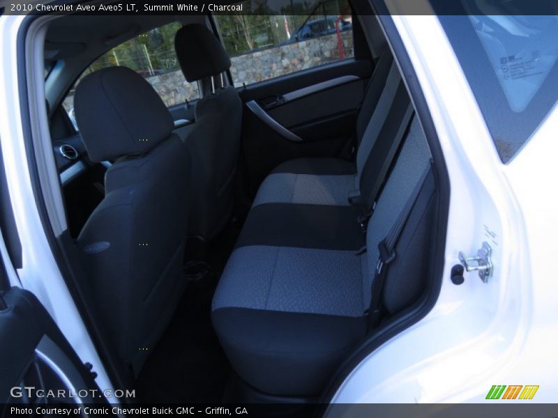 Summit White / Charcoal 2010 Chevrolet Aveo Aveo5 LT