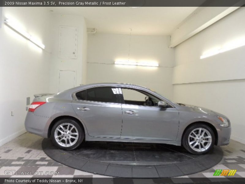 Precision Gray Metallic / Frost Leather 2009 Nissan Maxima 3.5 SV