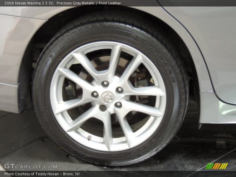 Precision Gray Metallic / Frost Leather 2009 Nissan Maxima 3.5 SV