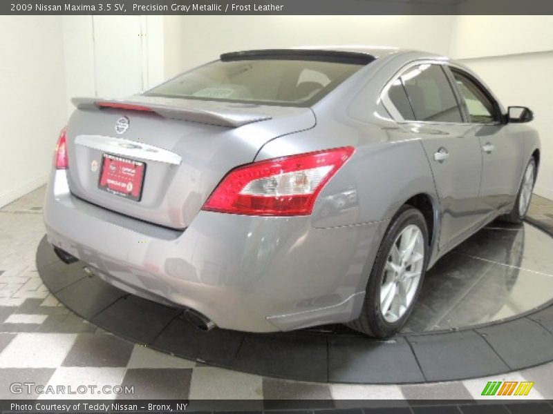 Precision Gray Metallic / Frost Leather 2009 Nissan Maxima 3.5 SV