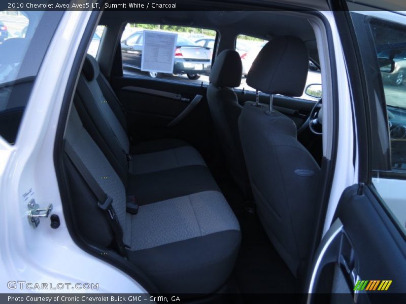 Summit White / Charcoal 2010 Chevrolet Aveo Aveo5 LT