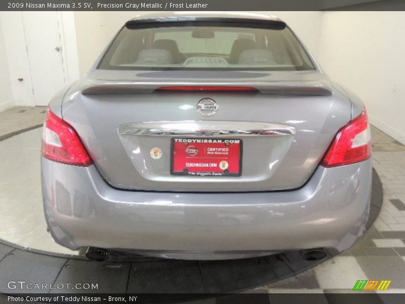 Precision Gray Metallic / Frost Leather 2009 Nissan Maxima 3.5 SV