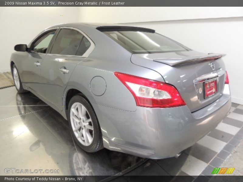 Precision Gray Metallic / Frost Leather 2009 Nissan Maxima 3.5 SV