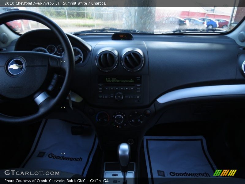 Summit White / Charcoal 2010 Chevrolet Aveo Aveo5 LT