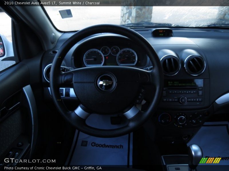 Summit White / Charcoal 2010 Chevrolet Aveo Aveo5 LT