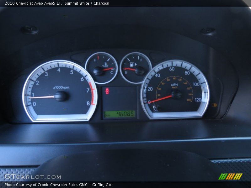  2010 Aveo Aveo5 LT Aveo5 LT Gauges