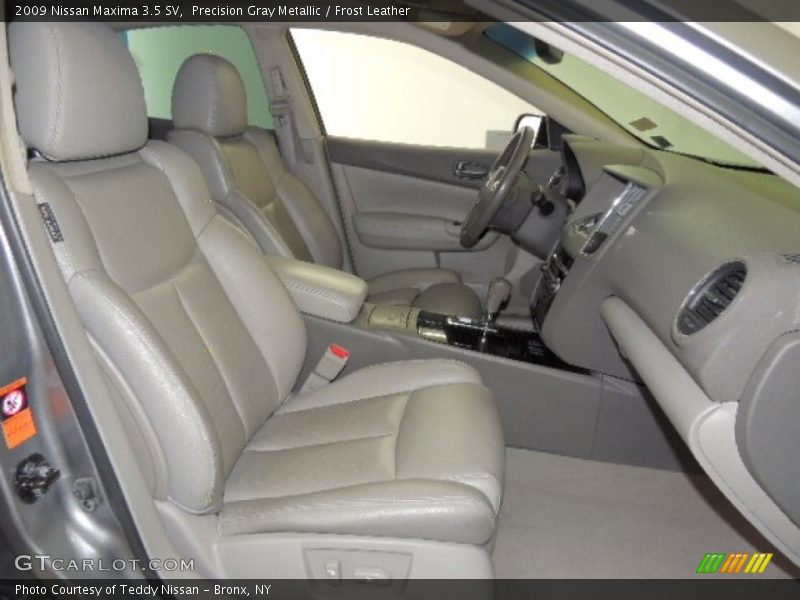 Precision Gray Metallic / Frost Leather 2009 Nissan Maxima 3.5 SV