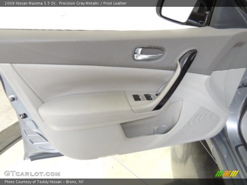 Precision Gray Metallic / Frost Leather 2009 Nissan Maxima 3.5 SV