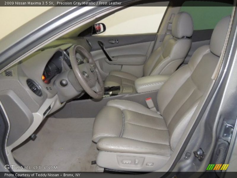Precision Gray Metallic / Frost Leather 2009 Nissan Maxima 3.5 SV