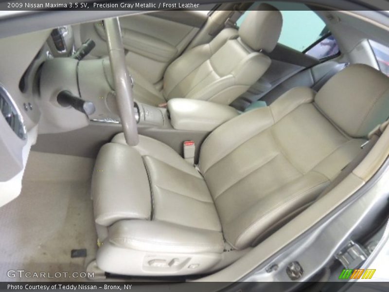Precision Gray Metallic / Frost Leather 2009 Nissan Maxima 3.5 SV