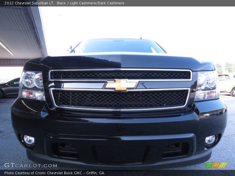 Black / Light Cashmere/Dark Cashmere 2012 Chevrolet Suburban LT