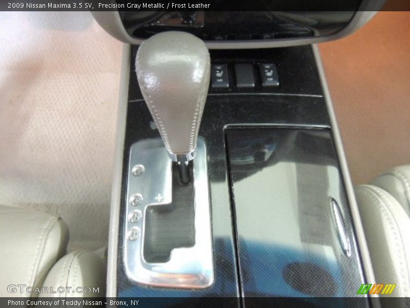 Precision Gray Metallic / Frost Leather 2009 Nissan Maxima 3.5 SV