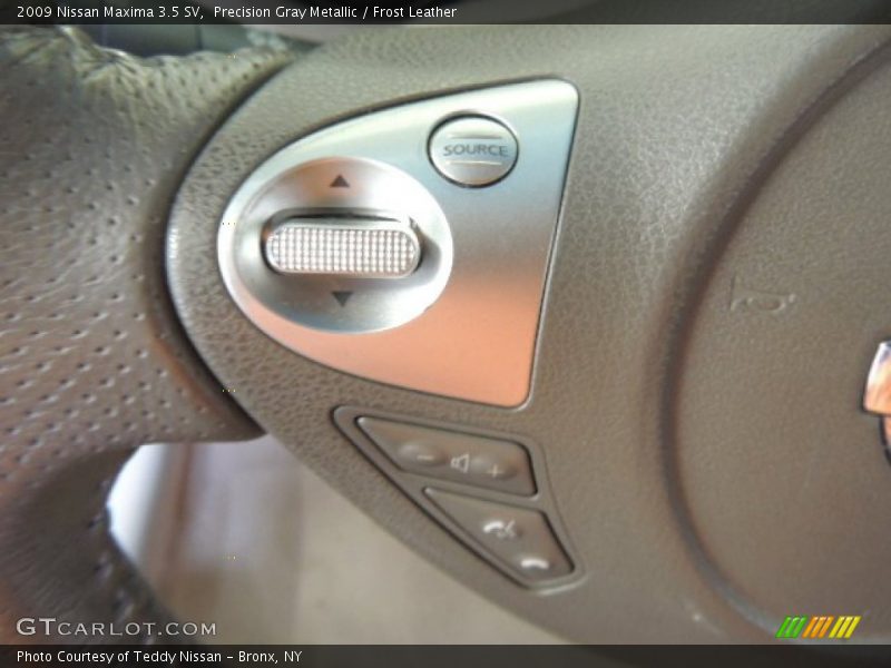 Precision Gray Metallic / Frost Leather 2009 Nissan Maxima 3.5 SV