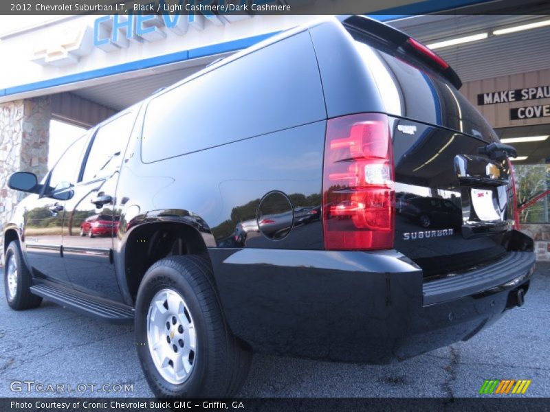 Black / Light Cashmere/Dark Cashmere 2012 Chevrolet Suburban LT