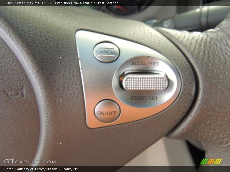 Precision Gray Metallic / Frost Leather 2009 Nissan Maxima 3.5 SV