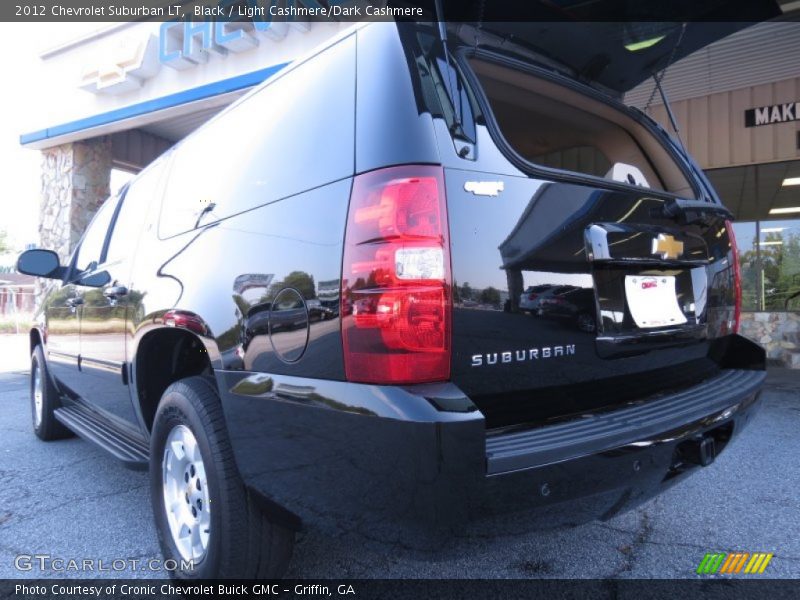Black / Light Cashmere/Dark Cashmere 2012 Chevrolet Suburban LT