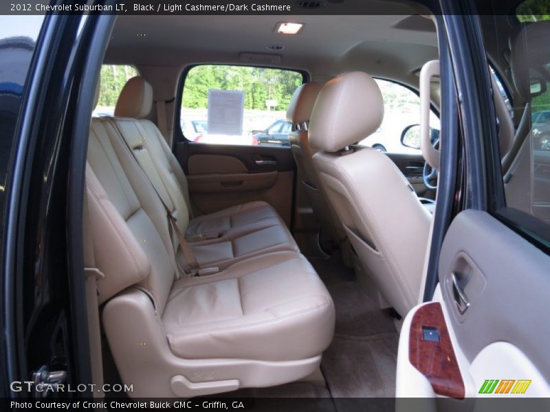 Black / Light Cashmere/Dark Cashmere 2012 Chevrolet Suburban LT