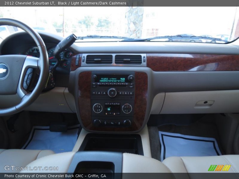 Black / Light Cashmere/Dark Cashmere 2012 Chevrolet Suburban LT
