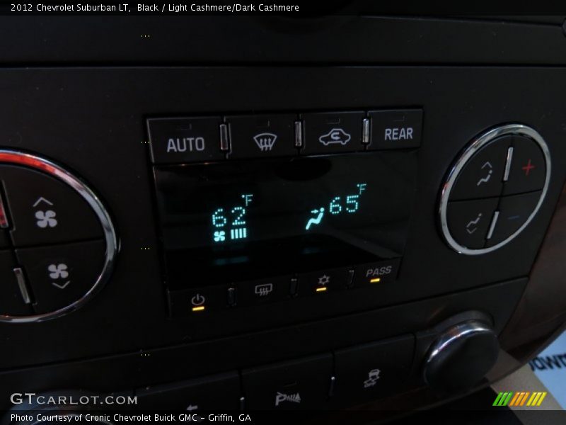 Black / Light Cashmere/Dark Cashmere 2012 Chevrolet Suburban LT
