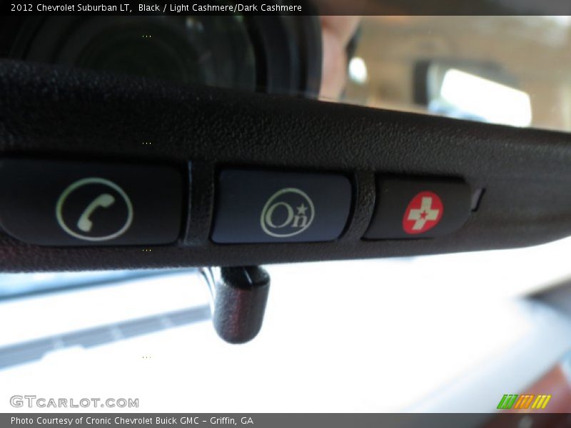 Black / Light Cashmere/Dark Cashmere 2012 Chevrolet Suburban LT