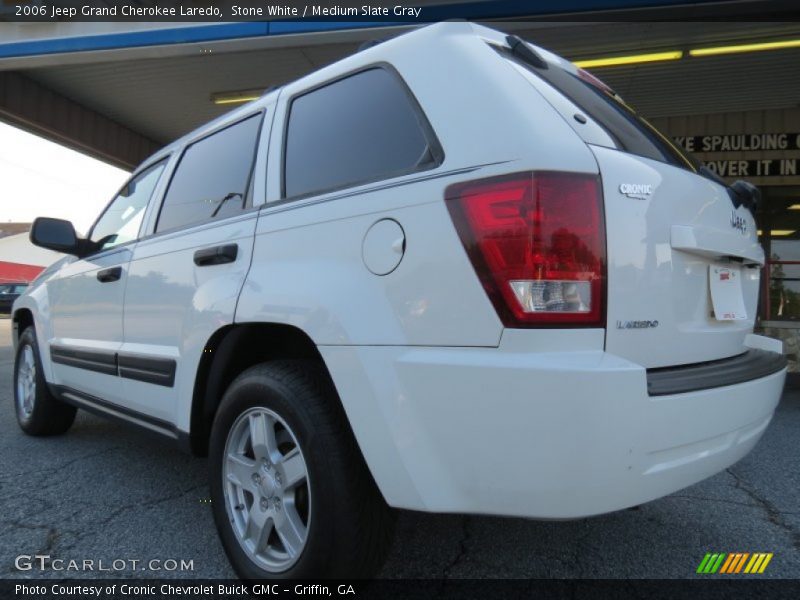 Stone White / Medium Slate Gray 2006 Jeep Grand Cherokee Laredo