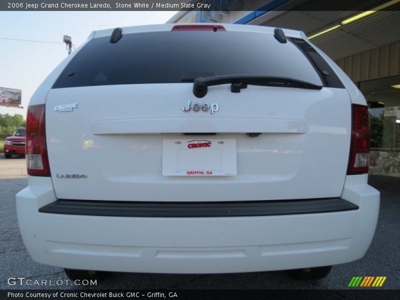 Stone White / Medium Slate Gray 2006 Jeep Grand Cherokee Laredo