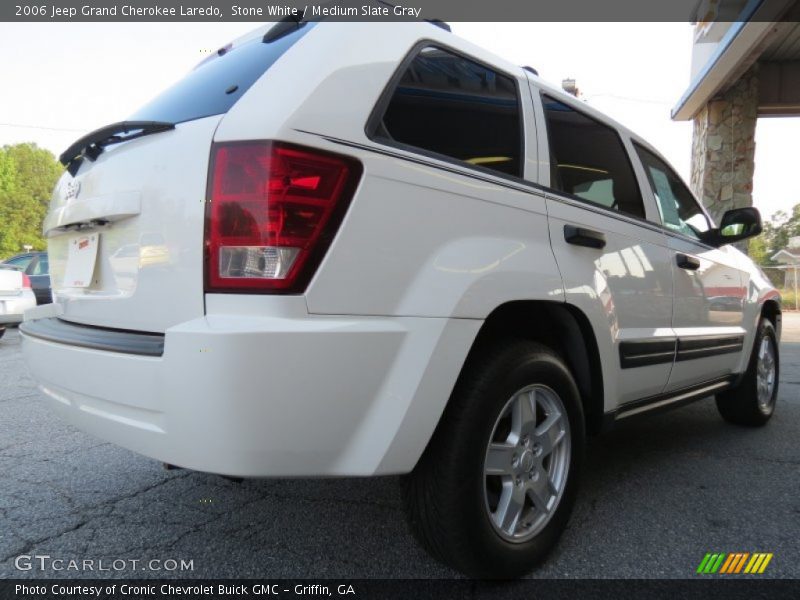 Stone White / Medium Slate Gray 2006 Jeep Grand Cherokee Laredo