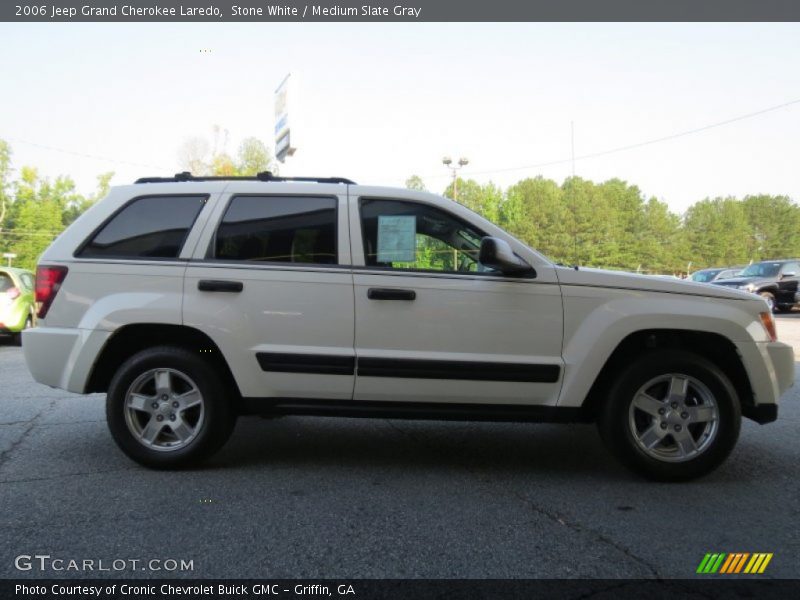 Stone White / Medium Slate Gray 2006 Jeep Grand Cherokee Laredo