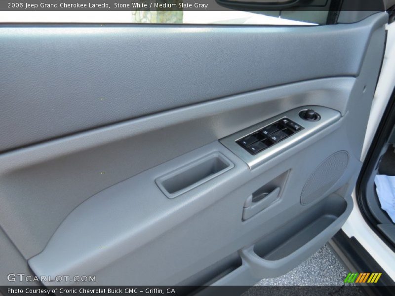 Stone White / Medium Slate Gray 2006 Jeep Grand Cherokee Laredo