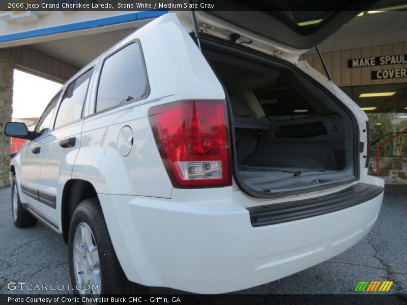 Stone White / Medium Slate Gray 2006 Jeep Grand Cherokee Laredo