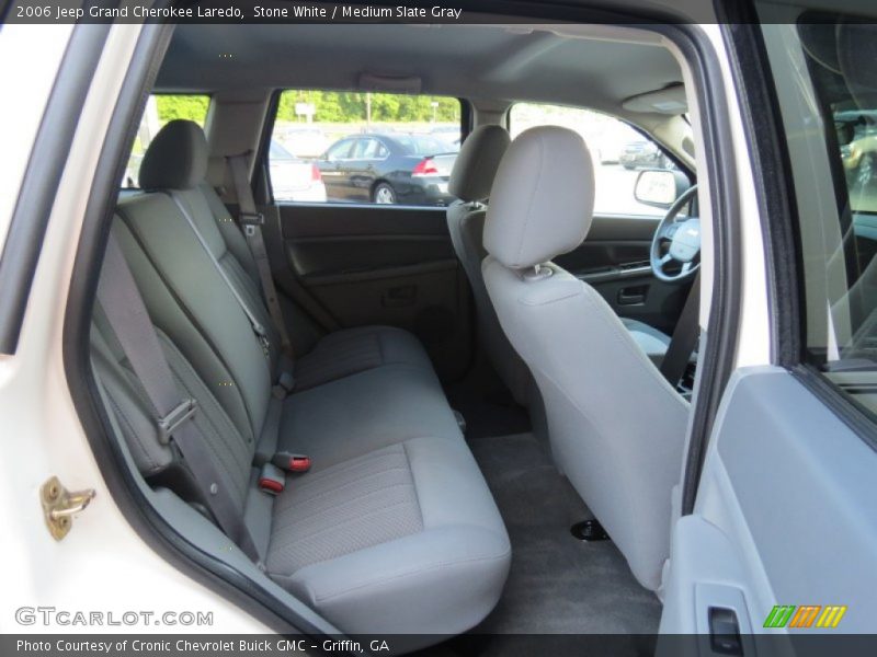 Stone White / Medium Slate Gray 2006 Jeep Grand Cherokee Laredo