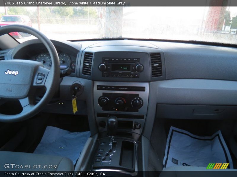 Stone White / Medium Slate Gray 2006 Jeep Grand Cherokee Laredo