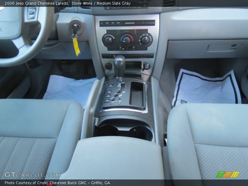 Stone White / Medium Slate Gray 2006 Jeep Grand Cherokee Laredo