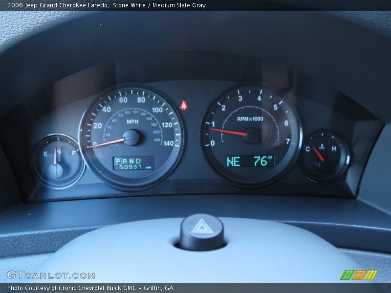 Stone White / Medium Slate Gray 2006 Jeep Grand Cherokee Laredo