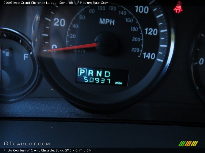 Stone White / Medium Slate Gray 2006 Jeep Grand Cherokee Laredo