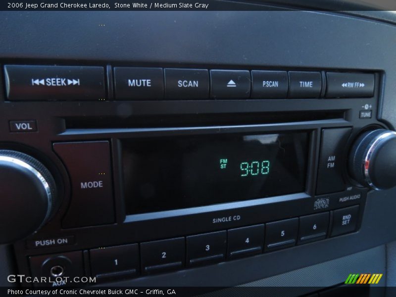 Stone White / Medium Slate Gray 2006 Jeep Grand Cherokee Laredo