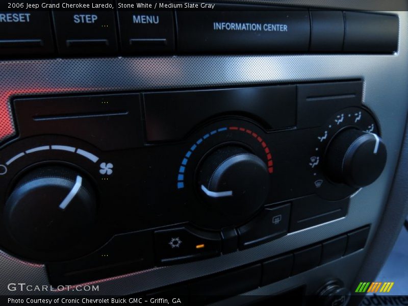 Stone White / Medium Slate Gray 2006 Jeep Grand Cherokee Laredo