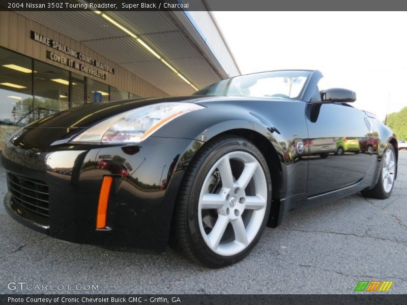 Super Black / Charcoal 2004 Nissan 350Z Touring Roadster