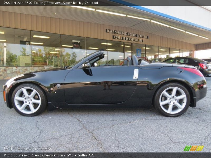 Super Black / Charcoal 2004 Nissan 350Z Touring Roadster