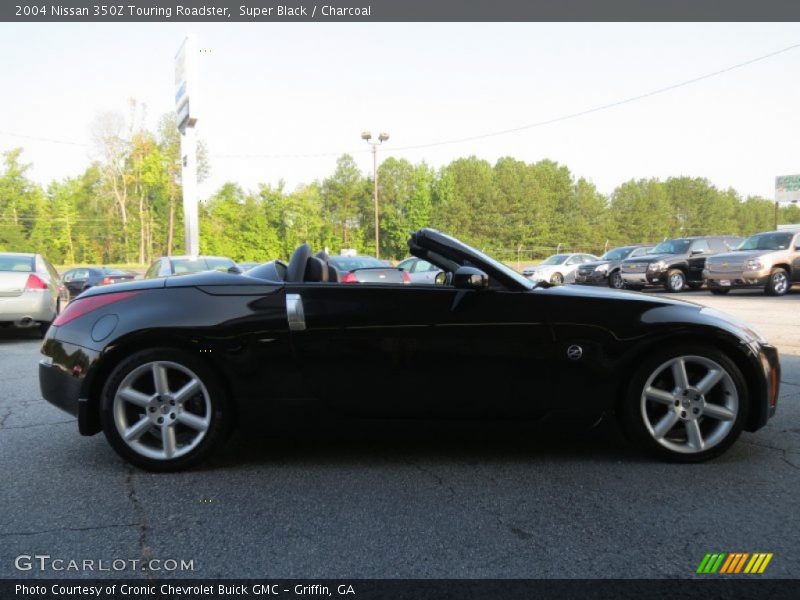 Super Black / Charcoal 2004 Nissan 350Z Touring Roadster