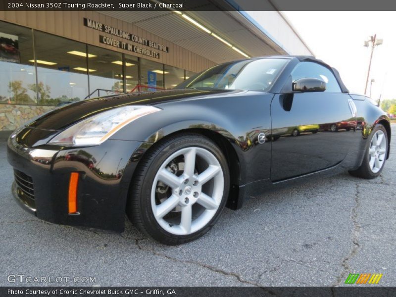 Super Black / Charcoal 2004 Nissan 350Z Touring Roadster