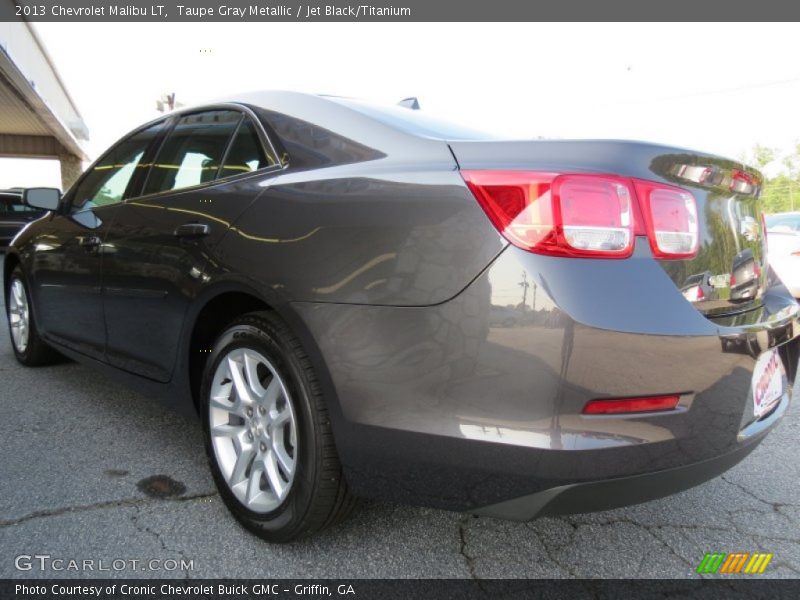 Taupe Gray Metallic / Jet Black/Titanium 2013 Chevrolet Malibu LT